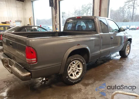 2003 Dodge Dakota Sport из США, поврежденный, VIN 1D7HL32XX3S352166